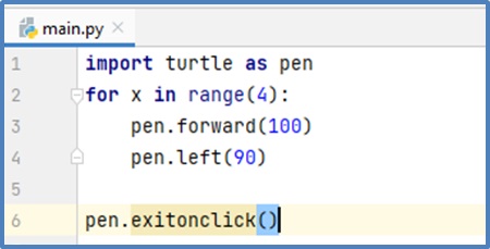 Python For Kids lesson screenshot: Step 26-3